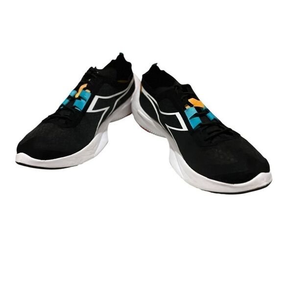 Diadora Equipe Atomo V7000 Carbon Plate Running Shoes Black White NWT 12 main image 7